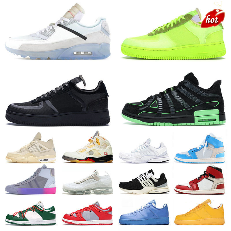 

Designer Low Running Shoes Men Women Volt Black White One Rubber Basketball Jumpman High 1 Sail 4 5 Fire Red Sport Sneakers Trainers Size, 11