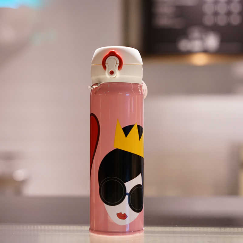 Starbucks limited edition thermos cup Alice + Olivia Alice thermos cup Valentine's Day lovers love water cup-image-759399592