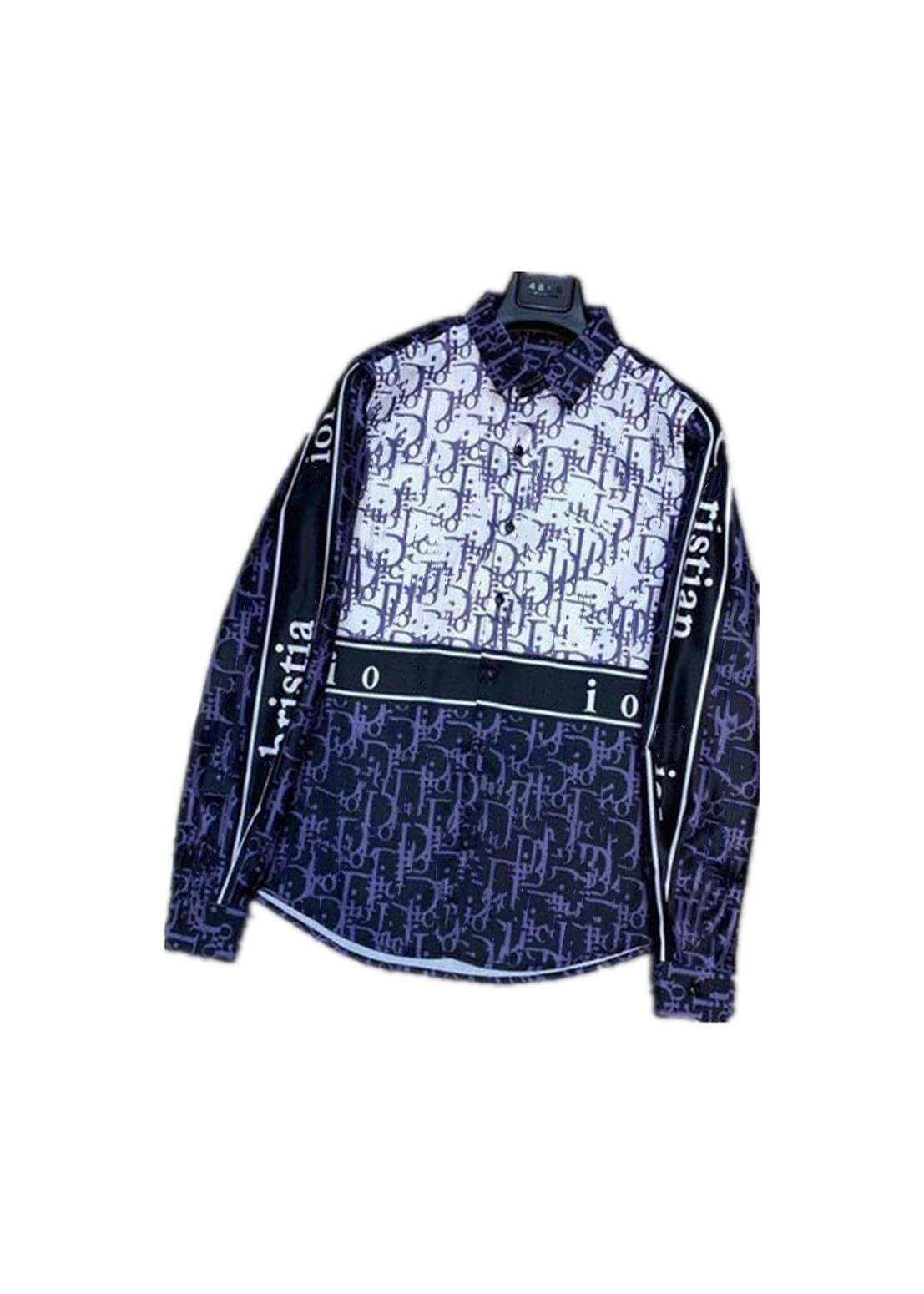 

2021 luxury designer men's shirts fashion casual business social and cocktail shirt brand Spring Autumn slimming the most fashionable clothing -3XL#09, Customize