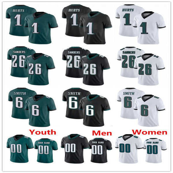 

Custom Men 88 Dallas''Goedert Philadelphia''Eagles''20 Brian Dawkins 6 DeVonta Smith 1 Jalen Hurts 62 Jason Kelce 26 Miles Sanders Jerseys, Colour