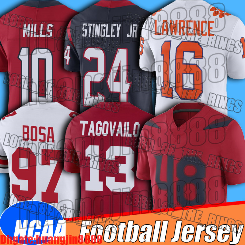 

NCAA Football Jersey College Derek Stingley Jr Brandin Cooks Davis Mills Jerseys Steven Nelson Christian Kirksey Greenard Stitched Short Sleeve Sports Uniform zvb, Man custom jersey (dzr)