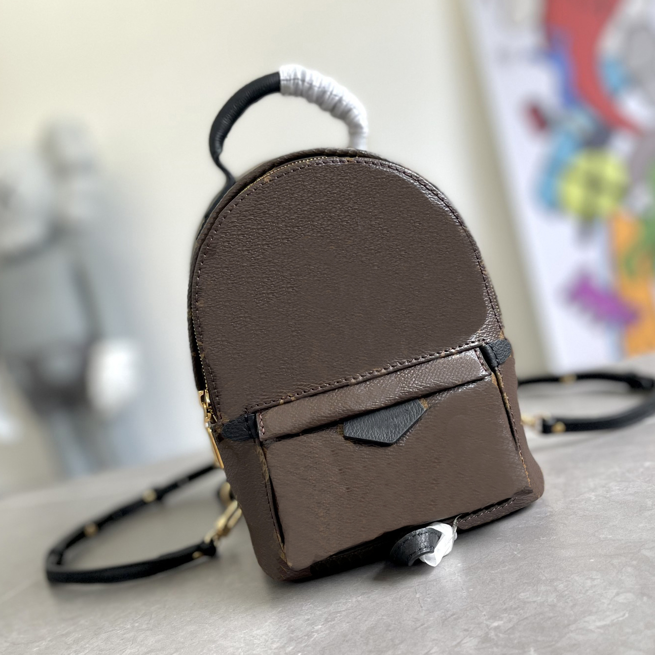 

2022 School Bags high quality Top Quality Fashion Pu Leather Mini Women Bag Children SchoolBags BackpackLady Travel Backpacks Style new designerBackpack