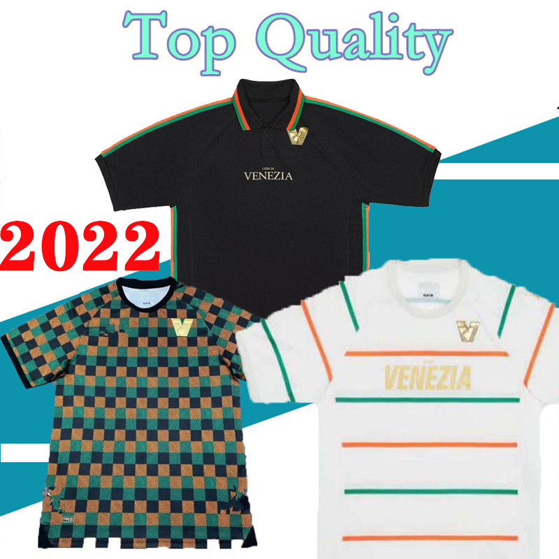 

22 23 Venezia soccer Jerseys FC home ARAMU FORTE PERETZ HEYMANS TESSMANN CRNIGOI 2022 2023 Black jersey football shirt DI MARIANO CECCARONI Fiordilino Johnsen shirt