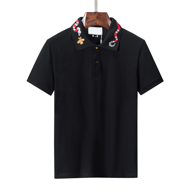

Polo Shirt Designer Man Fashion Mens Horse T Shirts Casual Men Golf Summer Polos Shirt Embroidery High Street Trend Top Tee Asian size M-XXXL HIPS