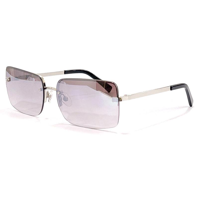 

Sunglasses Alloy Shades Rimless Stylish Quality Brand Designer Luxury Driving Outdoor Casual All-match Eyewear UV400Sunglasses