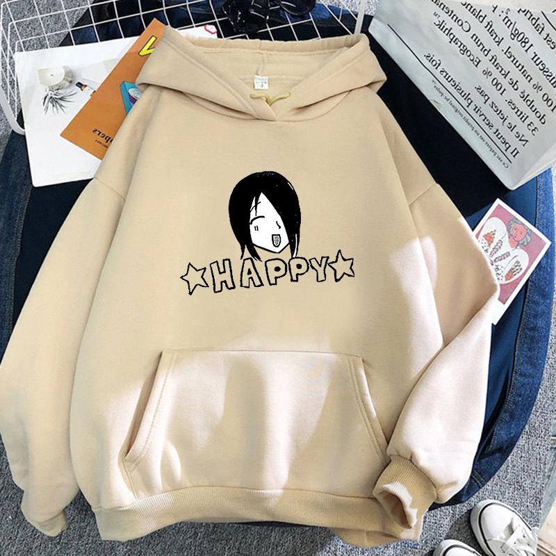 

Women's Hoodies & Sweatshirts Anime Kaguya Sama Love Is War Hoodie Print Hooded Sweatshirt Kawaii Girl Men Women Pullover Tops OversizedWome, White