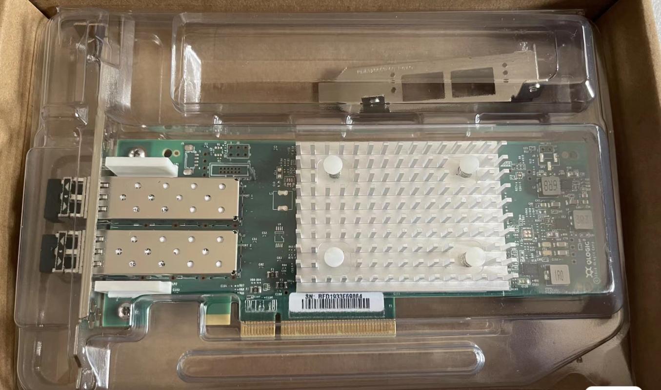 

Graphics Cards Qlogic QLE2742-SR 32Gb Dual Port HBA Fibre Channel Card 2700 Series BK3210407-01 CGraphics