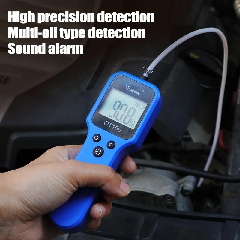 

Diagnostic Tools OT100 Engine Oil Tester Auto Check Quality Detector With LED Display Gas Analyzer Car Testing Inject Checker