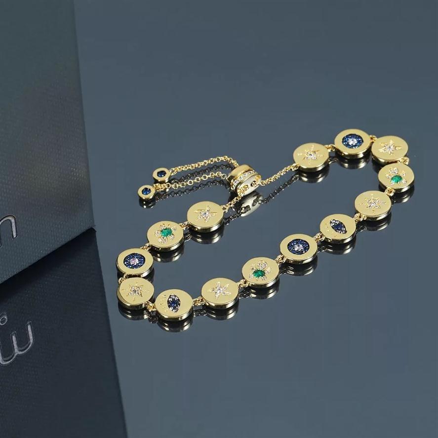 

2019 French evil eyes bracelets gold high quality luxury chain bracelets for women lady gift CX200724255t