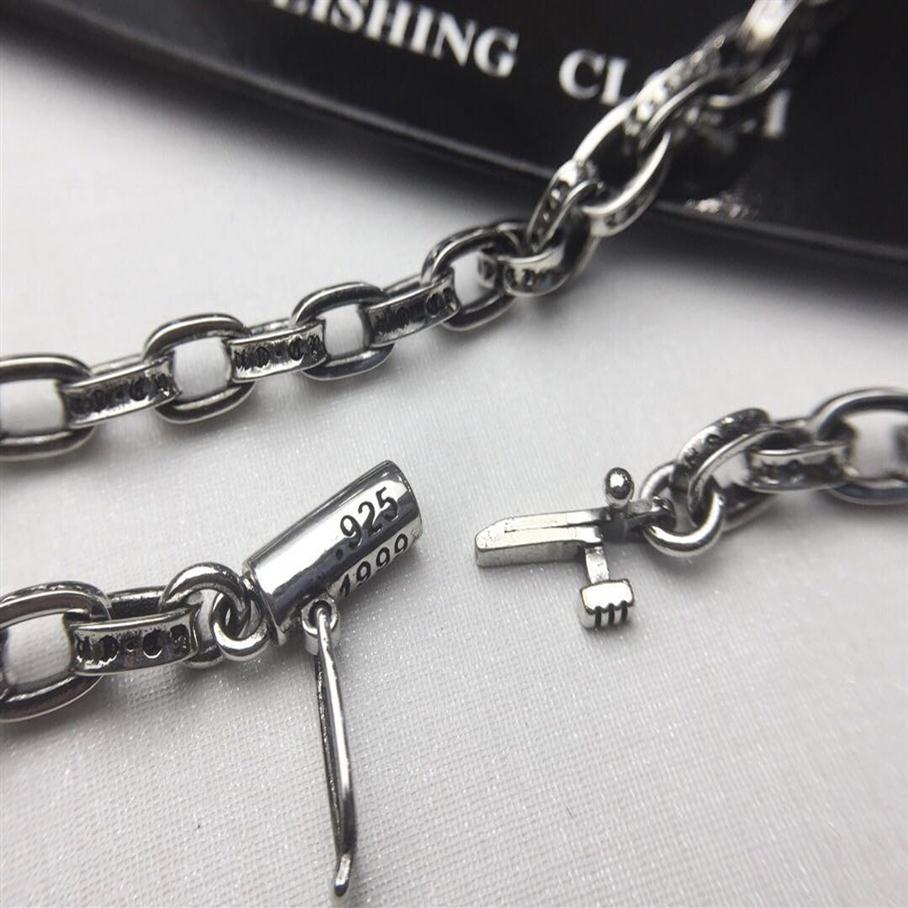 Fashion- with LOGO cross Skull designer necklace chains for lady Design mens and Women Party Wedding Lovers gift Luxury Hip hop Je190t