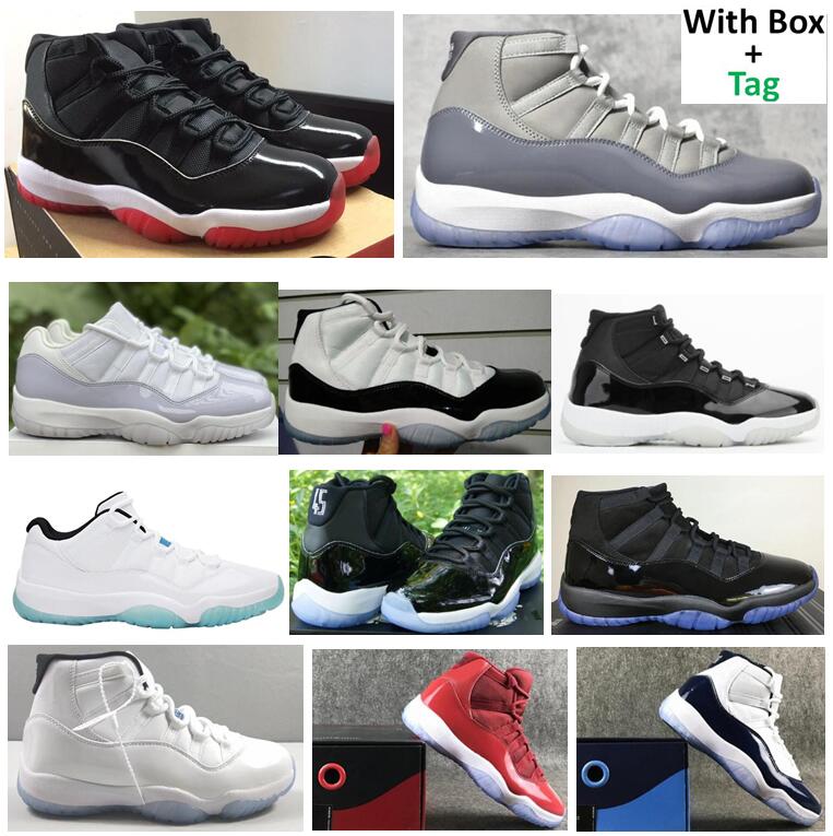 

Real Carbon Fiber 11 11s Basketball Shoes Cherry Cool Grey Bred Space Jam Adapt White Jubilee 72-10 Concord Legend Blue Gym Red Men Women Best Quality Sneakers
