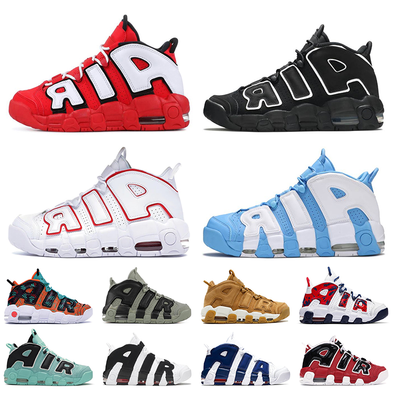 

Originals Uptempos Authentic Basketball Shoes Scottie Pippen Sneakers Women Mens White Varsity Red Black Wheat University Blue Unc Split, C23 hoop pack 36-46