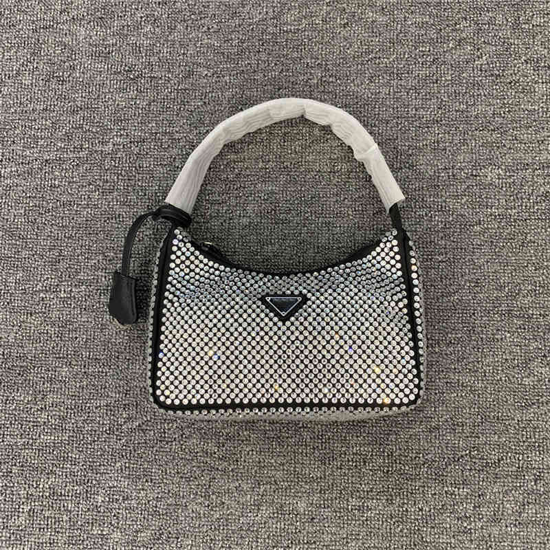 2022 new Rhinestone hobo underarm bag women's one shoulder magic stick bag man handbag women's bag-image-771846294