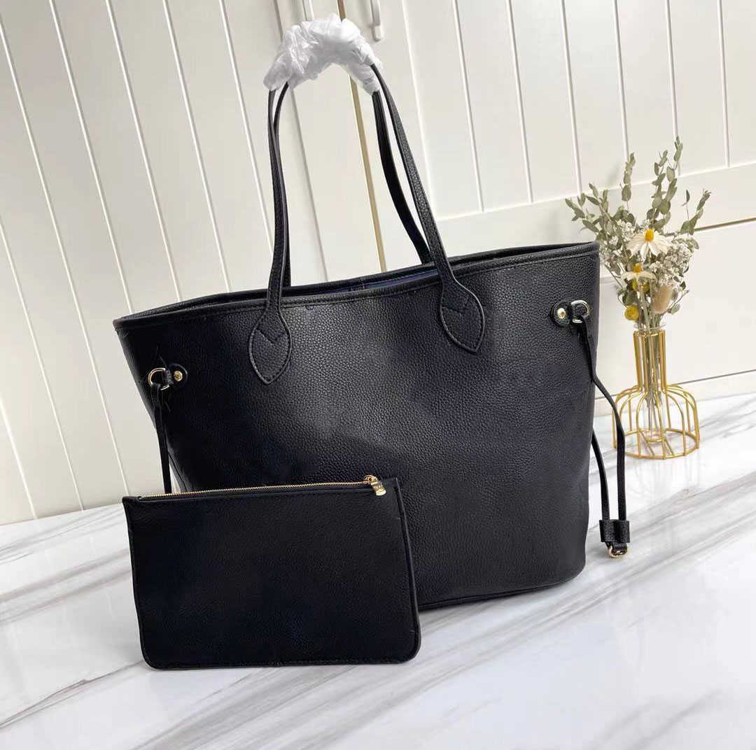 

High Quality Luxury Designer Bag Totes Purses Mini Handbag Never Fulls Size Tote Handbags Women Brand Genuine Leather Classic Style Shoulder, 2 with logo