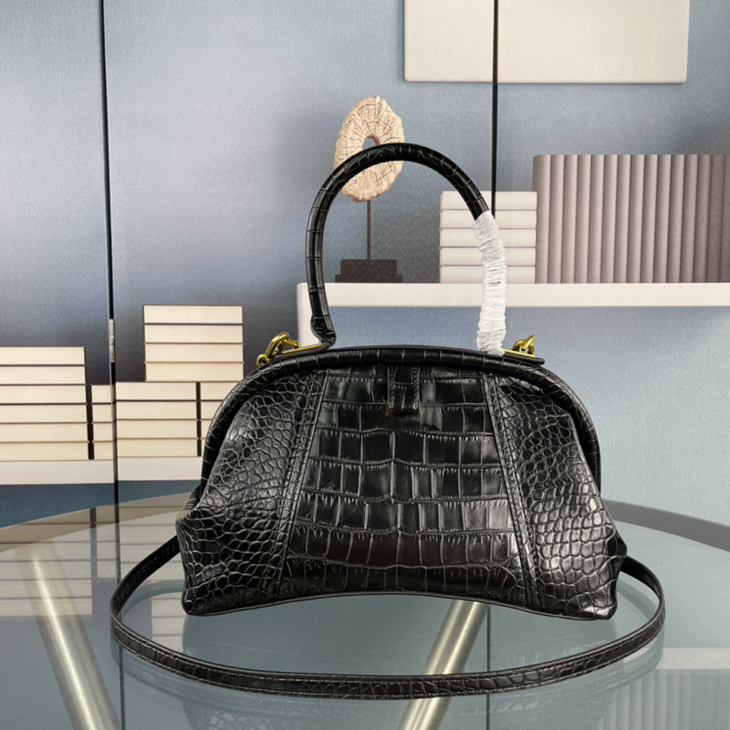 

New wholesale ladies top quality hourglass bag luxury personality designer women shoulder messenger dumpling bag casual fashion handbag 85, Customize