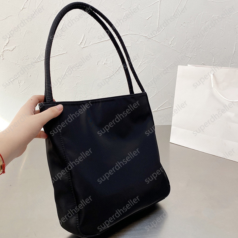 

Designer Nylon Shoulder Bags Underarm Bag Tote Handbag Bucket Pack Women Clutch High Quality Wallet Black Purse Fashion Handbags Totes, Increase feight