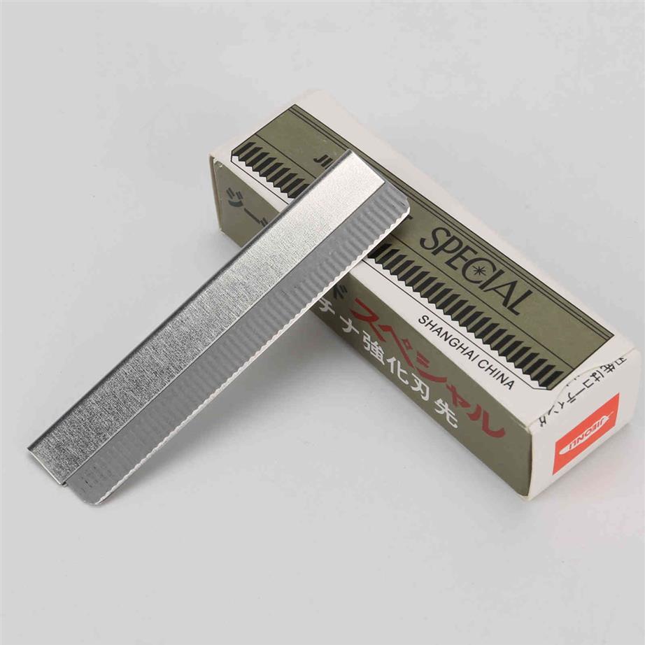 100pcs Razor Blades Replacement Heads Type Salon Home Professional Tool Hairdressing Hair Face Shaving Cutting Styling 6002#2674-image-760869062