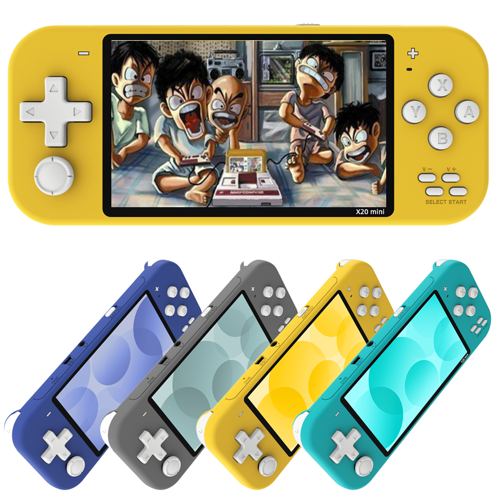 

Newest 4.3 Inch Handheld Portable Game Console With IPS Screen 8Gb 2500 Free Games For Super Nintendo Dendy Nes Games Child