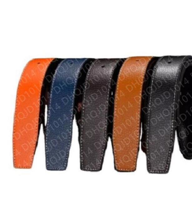 

2022 New high quality fashion business leisure belt wholesale men's belt women gold and silver buckle lychee grain width 3.8cm with the box, Pictures to choose