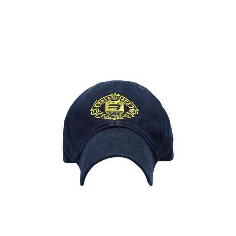 

Balencigass Baseball Hat Caps Paris Dark Blue Spring and Summer Luxury, 4000