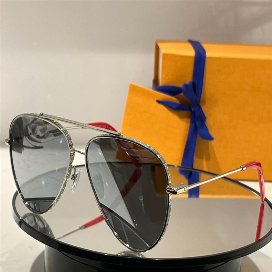 

Sunglasses For Women Men Summer style 1621 Anti-Ultraviolet Retro Plate Oval Full Frame Fashion Eyeglasses Random Box206J56
