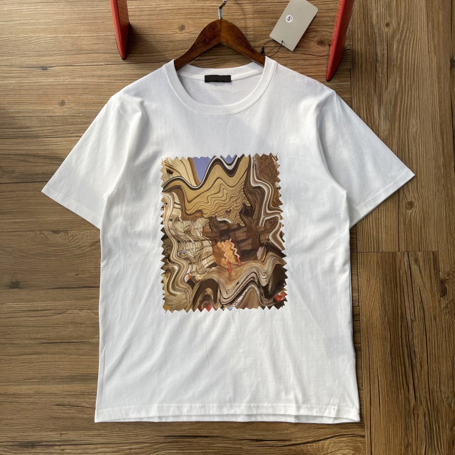 

Designer Mens stamp Pattern T Shirt Short Sleeve Fashion crew neck POLOS Men Womens summer tops tshirts High Quality Letter Print Casual Famous couple pullover n1xZ#, I need look other product
