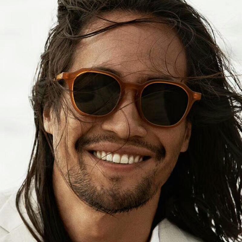 

Sunglasses Fashion Round Unisex Women 2022 Vintage Brand Oversize Women's Sun Glasses Black Female Men.s Oculos UV400Sunglasses