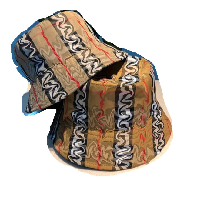 

2022 Fashion Bucket Hat for Man Woman Street Cap Fitted Hats 6 Color with Letters High Quality