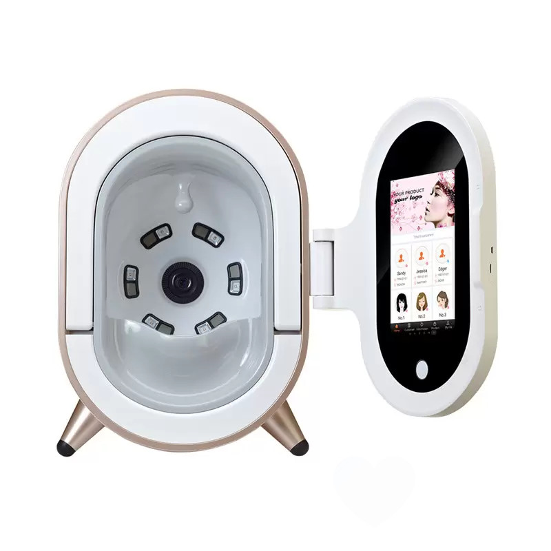 

High quality Auto Analysis Smart Skin Analyzer Diagnosis System Magic Mirror Machine Skin detection Speciality Facial Scanner equipment for beauty salon