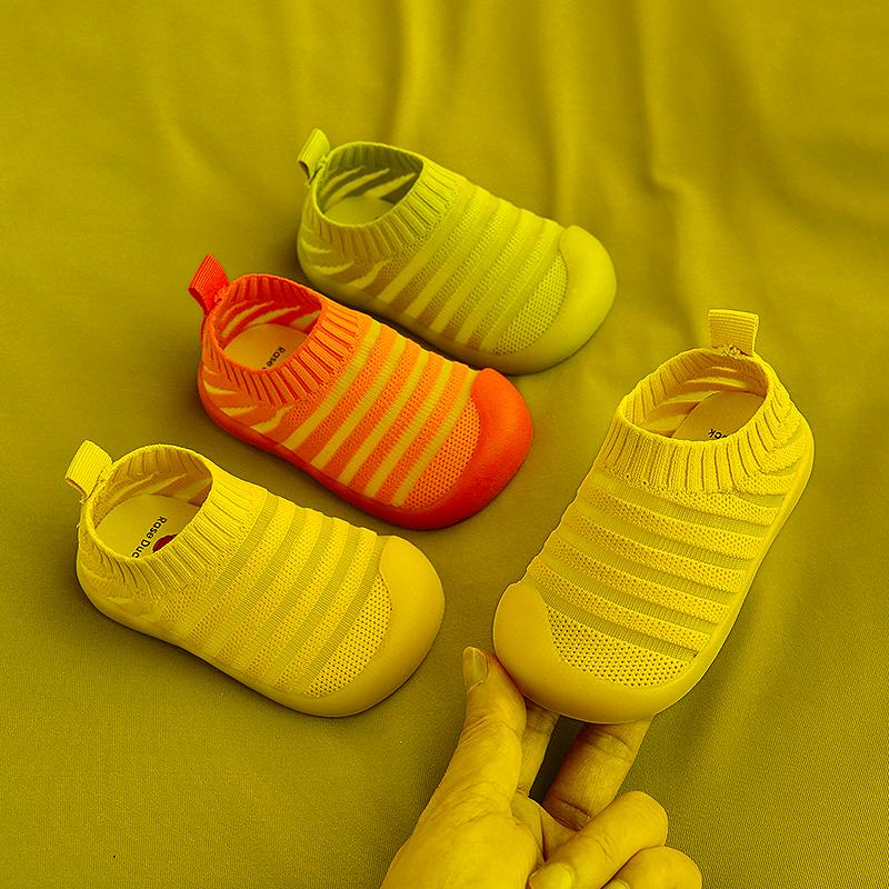 

First Walkers Summer Infant Toddler Shoes Baby Girls Boys Mesh Casual High Quality Non-Slip Breathable Kids Children Outdoor ShoesFirst, Gray