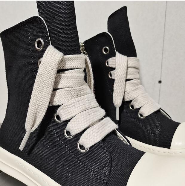 

Designer Unisex Women/men Classic Ankle Boots Street Dancing Rock Black Canvas Men Boot Wide grey lace Up high Top Short Boots Causal Shoes Woman Fashion Sneakers