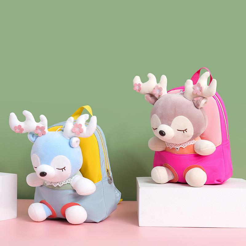 

School Bags Cute Plush Cartoon Kids Bag Children Girl Backpack Toy For Kindergarten Baby Mochila Infant Student Lovely Schoolbags