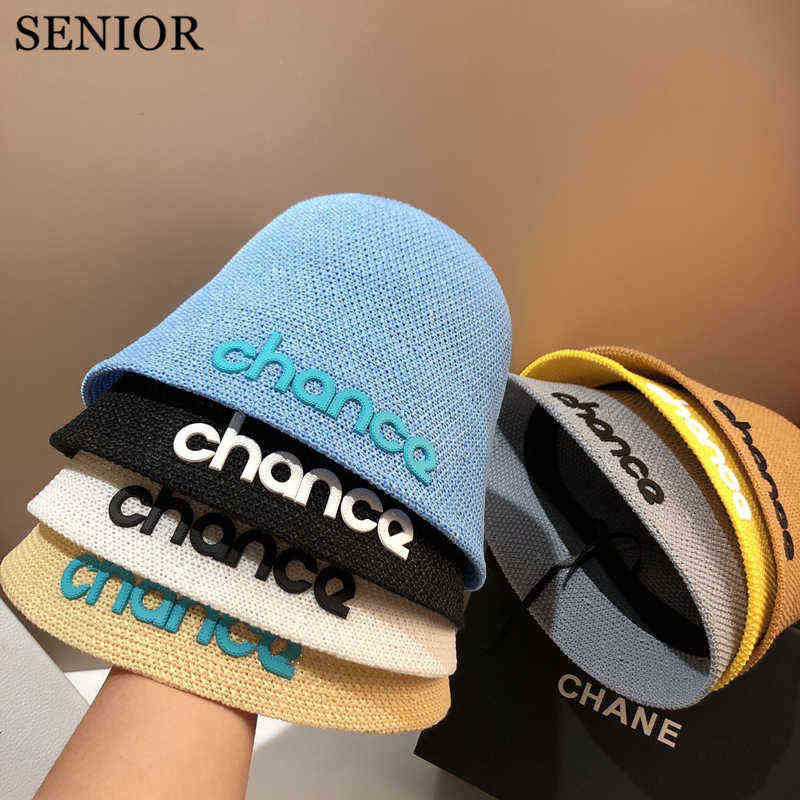 

New Spring Alphabet Fashion Men's Women's Fisherman Hat Outdoor Shade Mesh Breathable Women's Bucket Hat Candy Color Hat, Blue