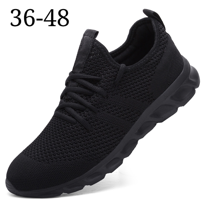 

Light Man Running Shoes Comfortable Breathable Men s Sneaker Casual Antiskid and Wear resistant Jogging Men Sport 220812, Black