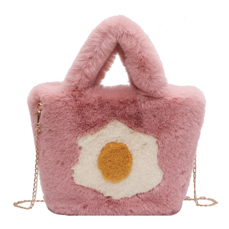 

Evening Bags Small Bag Tasche Fluffy Shoulder Sac Bandouillere Femme Crossbody For Women Handtas Plush Tote Bolso Pequeño Mujer, Black