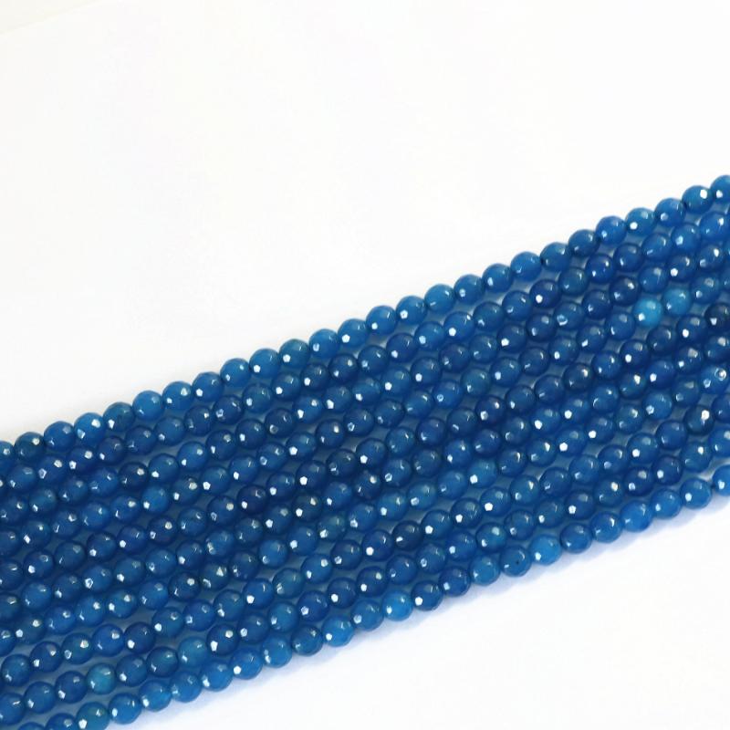 

Other Classical Blue Stone 4mm 6mm 8mm 10mm 12mm Fashion Natural Carnelian Onyx Agat Faceted Round Beads Diy Jewelry Gift B02Other OtherOthe