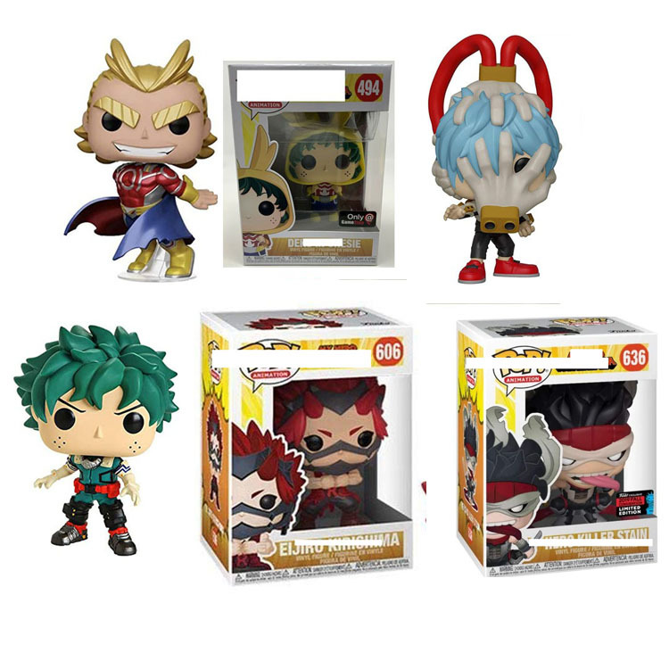 

POP figures peripheral hand-office model ornaments my hero academia green valley out of long olmat dead handle wooden hanging, Customize