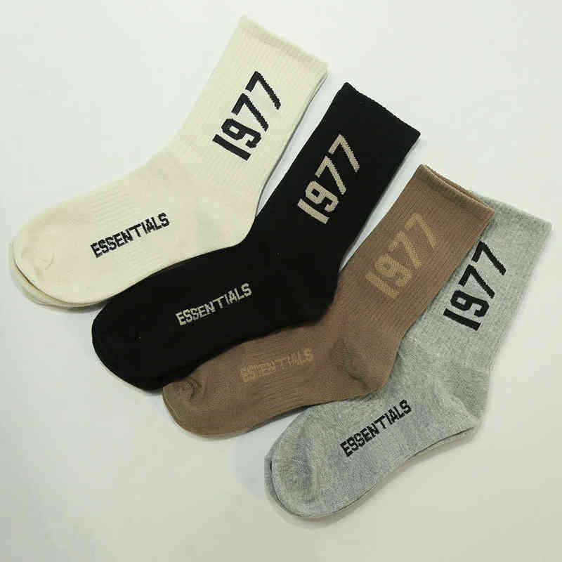 

Essentials Stockings Man Basketball Sports Socks for Men Socks with Print Breathable Sweat Wicking Antibacterial Women's socks G220419, White