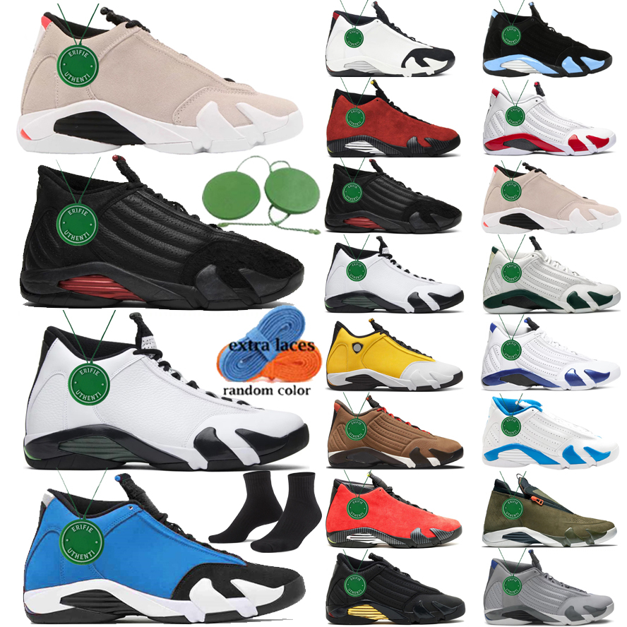 

Mens 14 basketball shoes jumpman 14s triple black white x Ginger candy cane Winterized gym red Fortune Hyper Royal Lipstick Last Shot black toe sports sneakers, # 14