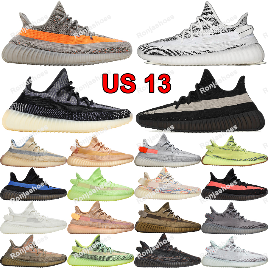 

US 13 Granite Dazzling Blue Running Shoes Pure Ash Stone Women Mens Designer Sneakers MX Oat Rock Mono Ice Linen Zebra Reflective Sports Sneaker With Box, Shown