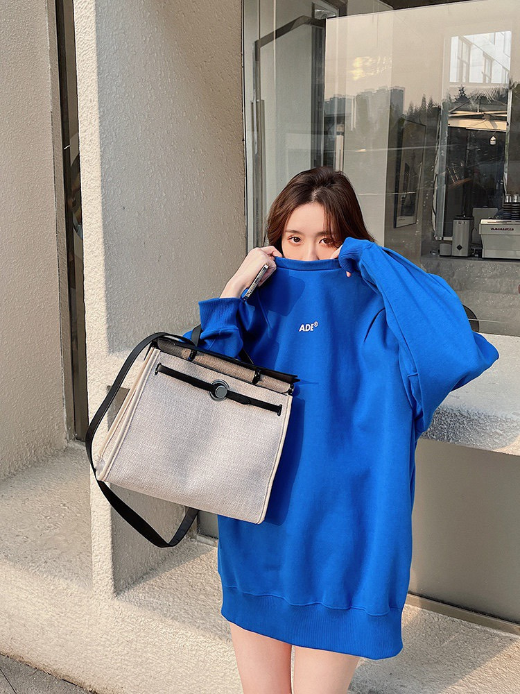 Adererror Sweatshirt ADE Printing Ader error Top Large Irregular Stitch Pullover High Quality Round Neck Hoodie 220815