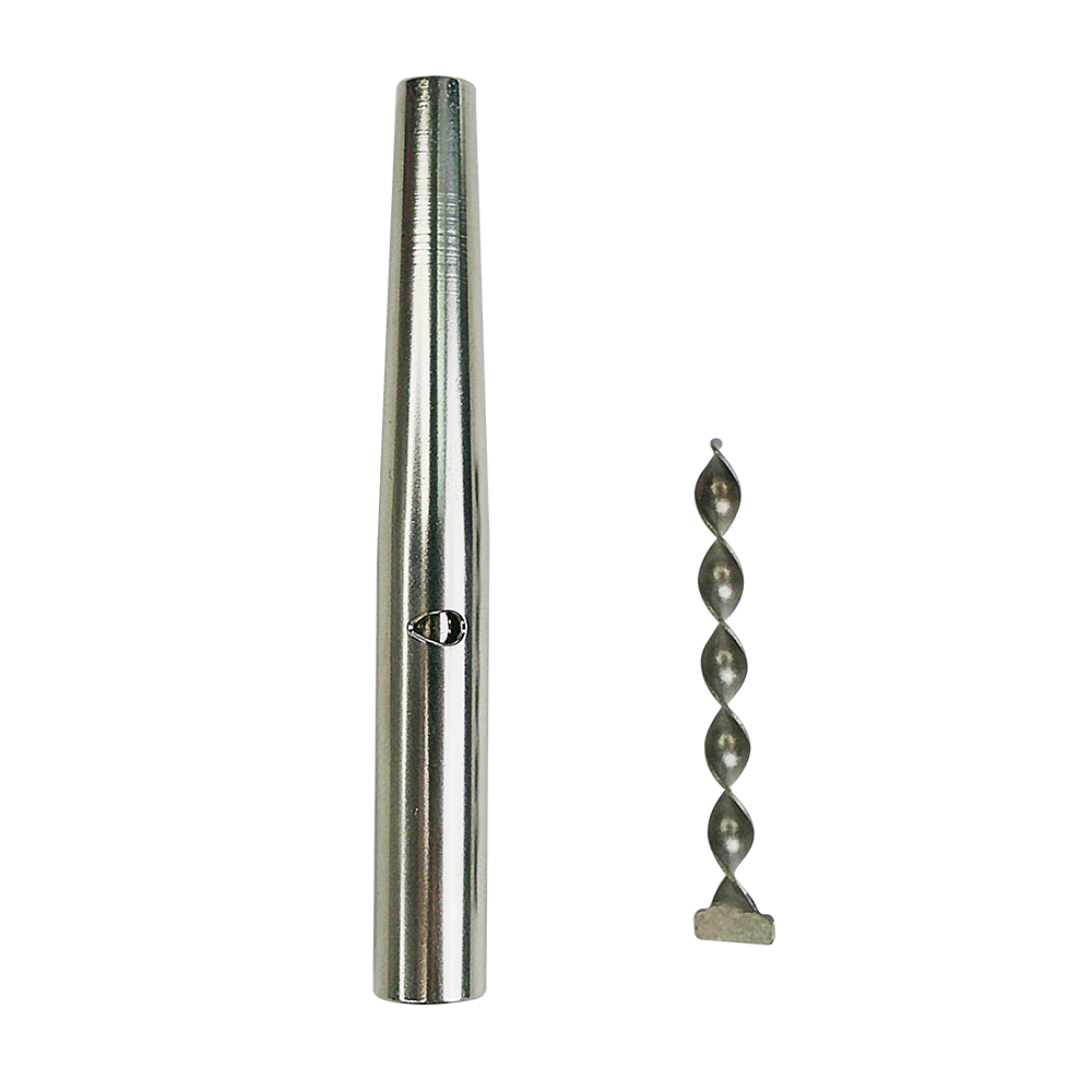 

Silver Rainbow Titanium THE VORTEX STEM with Intercooler Smoking accessory for Dynavap