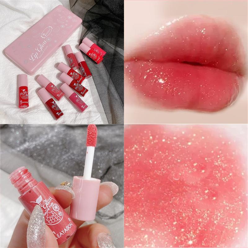 

Lip Gloss Mini Long Lasting Moisturizing Liquid Lipsticks Shiny Jelly Bling Waterproof Glaze Makeup Cosmetic, As011