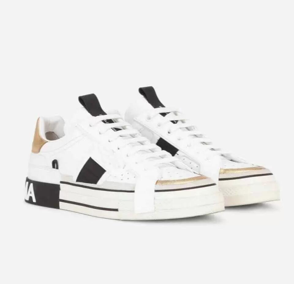 Calfskin zero custom casual shoes luxury designer men's handmade Napa Portofino comfortable walking outdoor coach shoes
