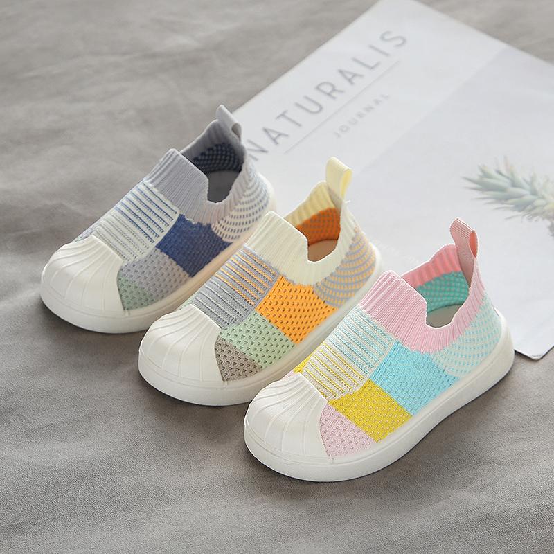 

Athletic & Outdoor Spring Girl Boy Casual Shoes Comfortable Infant Toddler Non-slip Soft Bottom Stitching Color Sneakers Baby Kids ShoesAthl, Blue