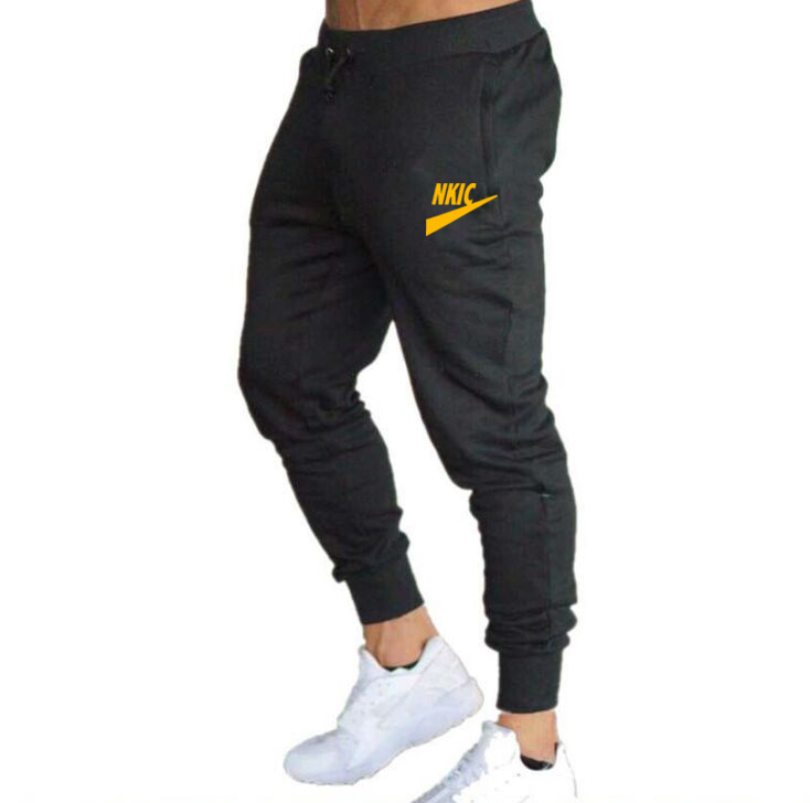 

New Jogging Pants Men Sport Sweatpants Running Brand letter printing Joggers Cotton Trackpants Slim Fit Pants Bodybuilding Trouser