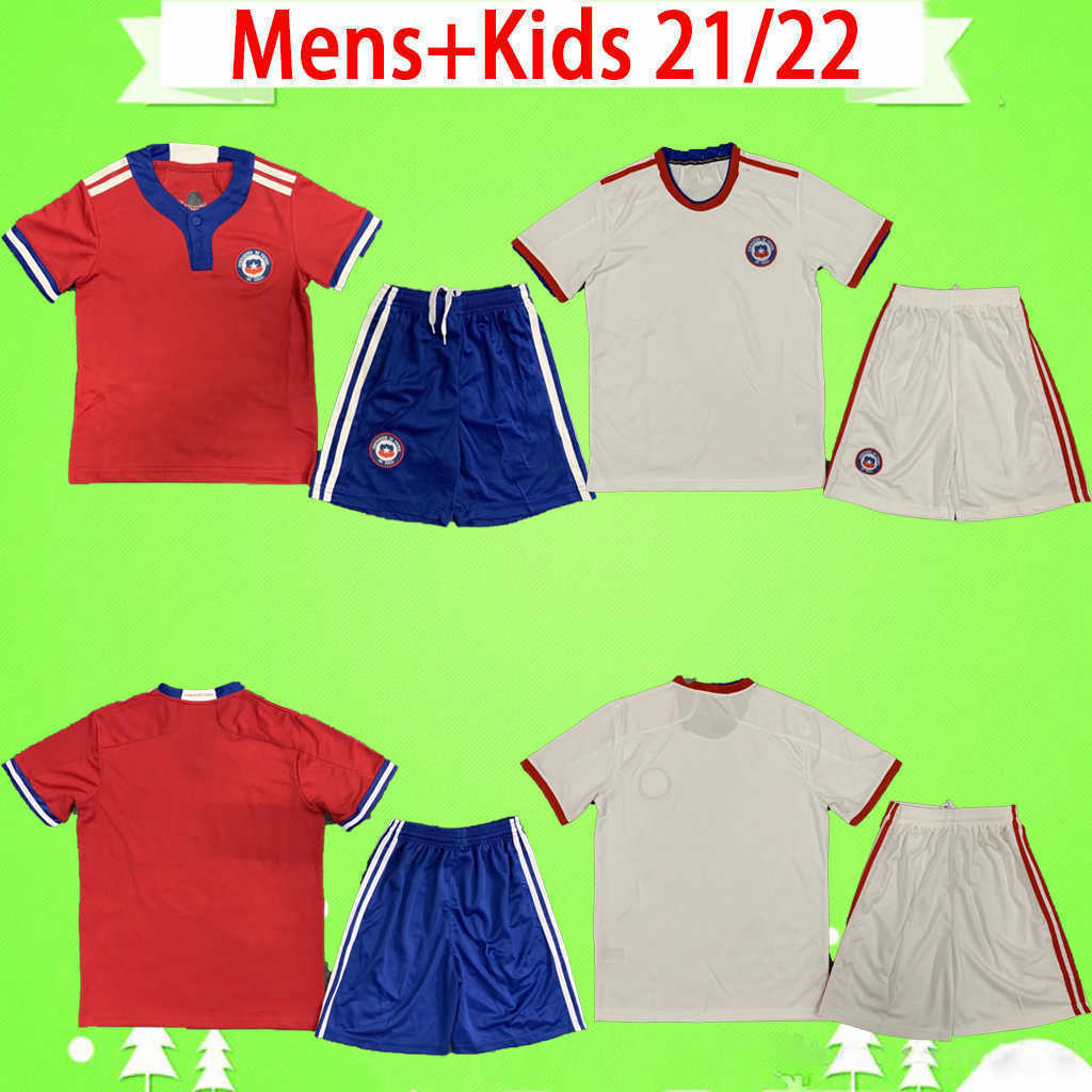

Mens Kids Kit 2021 2022 Newest Chile Soccer Jersey boys sets Top quality chilean 21 22 Vidal Alexis Sanchez Felipe Mora Erick Pulgar