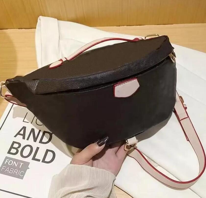 

Fashion Stlye Cross Body hoto Shoulder Genuine Leather Belt Bag Waist purse Bags pocket handbags Bumbag, Packaging bags