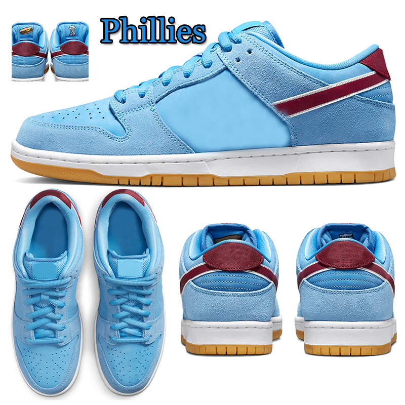 

Men Women 2022 Causal Shoes Phillies Panda Pigeon Black White University Blue Snakeskin St. Patrick's Day Men Trainers Sports Sneakers