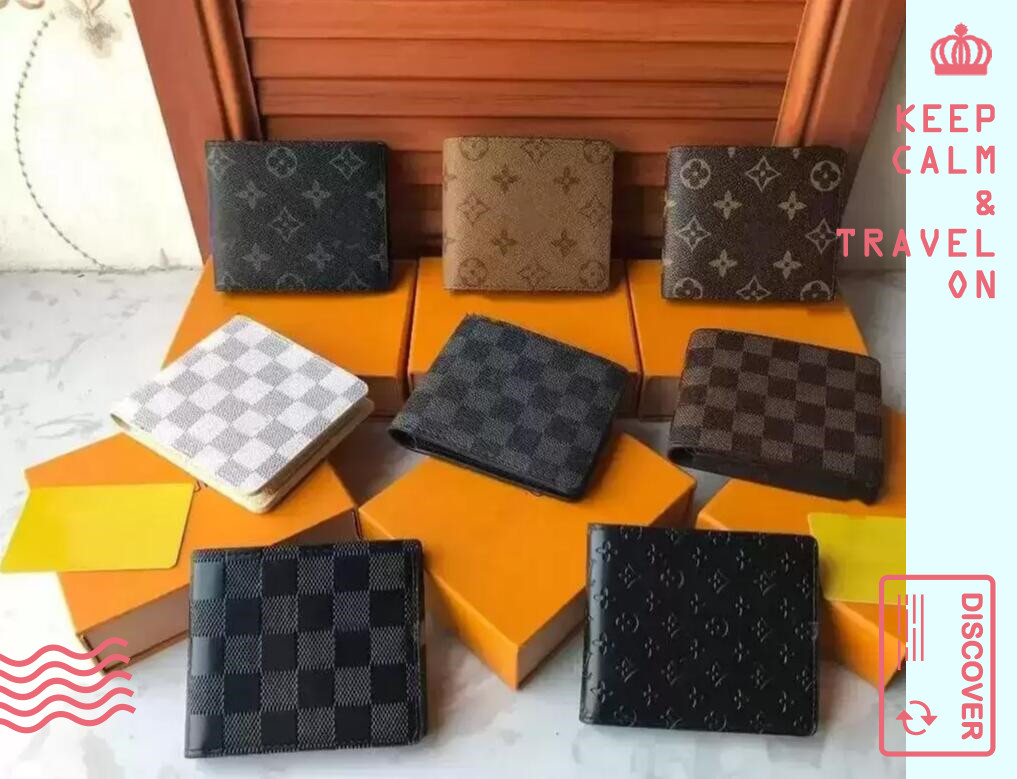 

Louiseity 1 Viutonity Handbag Lvity Louisity Vuttonity LVs 2022 Designers wallet plaid style luxurys mens women wallet high-end designers L